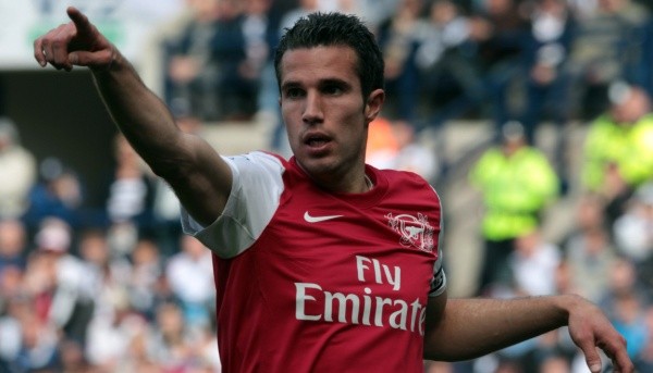 Van Persie no Arsenal. Fonte: Getty Images