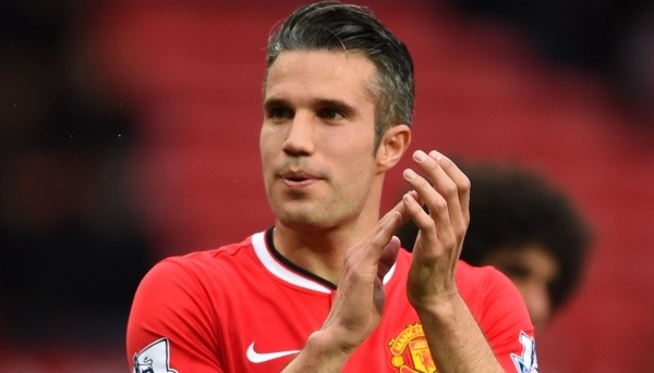 Van Persie no Manchester United. Fonte: Getty Images