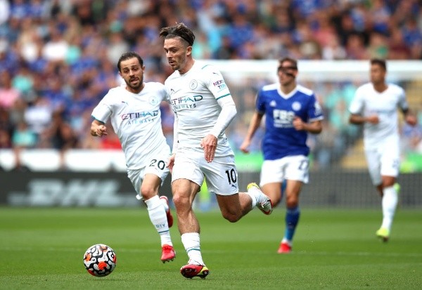 Manchester City em campo. (Getty Images)