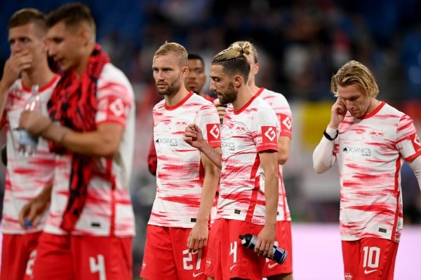 Leipzig em campo. (Foto: Getty Images)