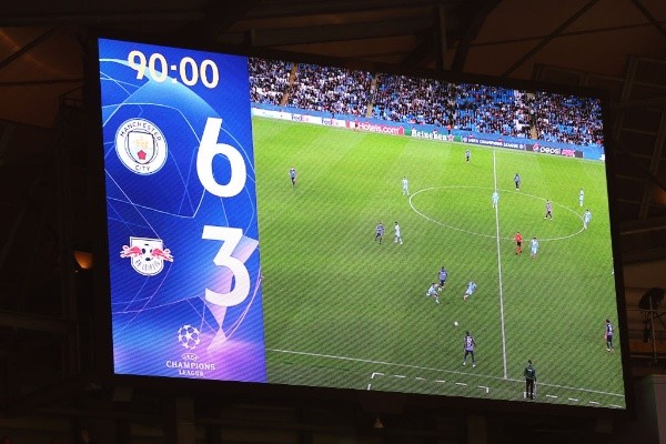 Manchester City goleou na estreia da Champions League. (Foto: Getty Images)