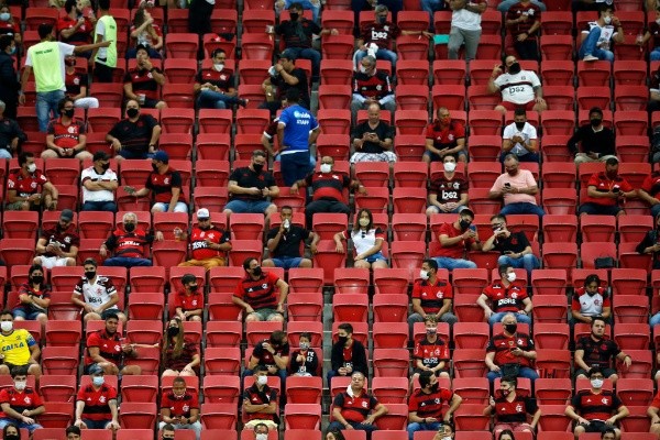 Flamengo terá público no confronto contra o Barcelona-EQU. (Foto: Getty Images)