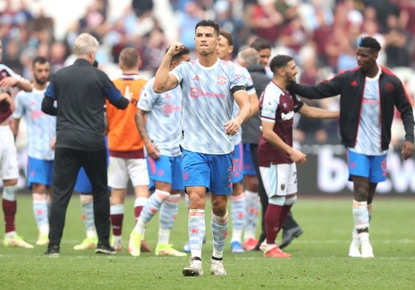 Cristiano Ronaldo em campo. (Foto: Getty Images)