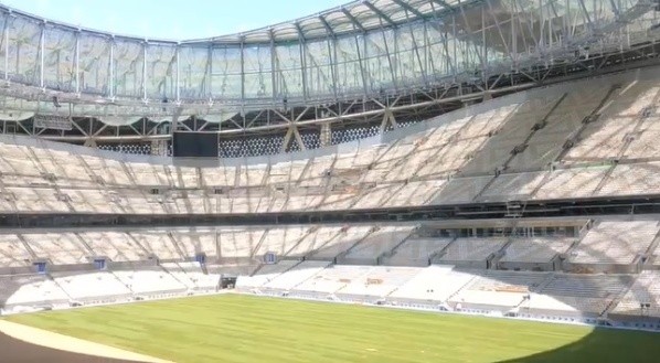 Estádio de Lusail, onde será realizada a final da Copa de 2022. (Foto: Reprodução)