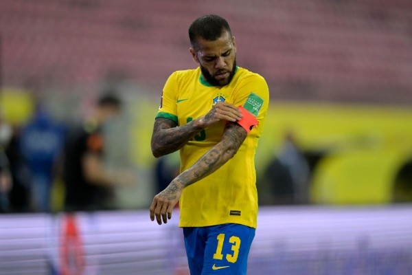 Daniel Alves na Seleção Brasileira. (Foto: Getty Images)