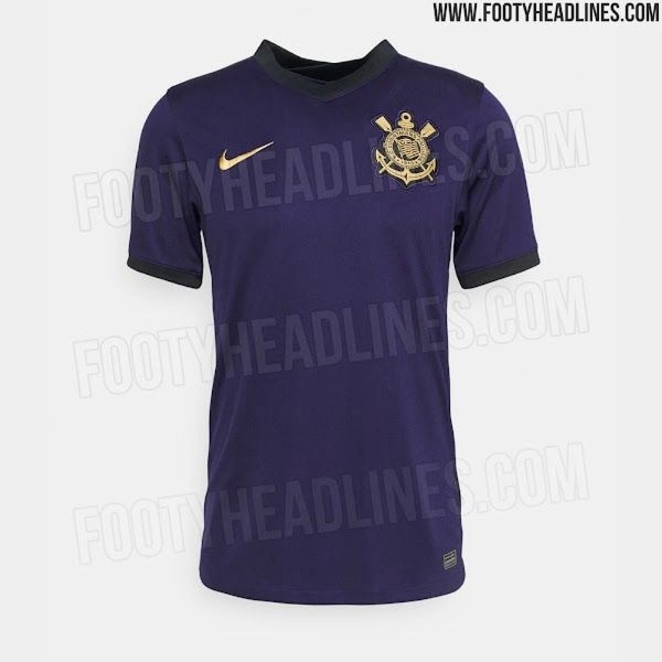 Foto da nova camisa do Corinthians. (Foto: Reprodução)