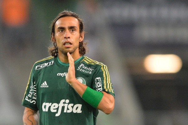 Valdivia provocou Milton Neves nas redes sociais e agitou torcida do Palmeiras (Foto:Mauro Horita/AGIF)