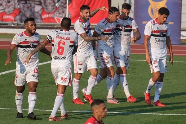 São Paulo vai em busca da segunda vitória seguida no Brasileirão. (Foto: Marcello Zambrana/AGIF)