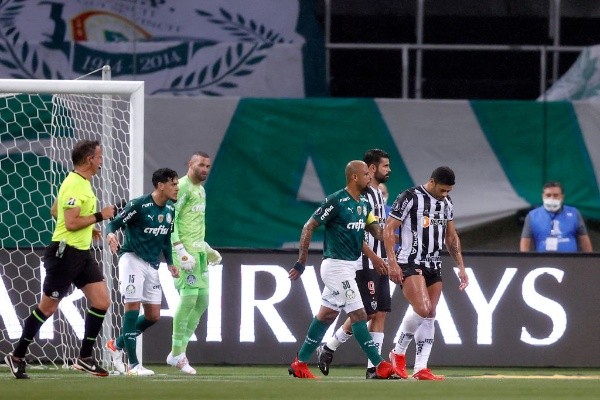 Palmeiras x Atlético-MG pelo primeiro jogo da semifinal da Copa Libertadores. (Foto: Getty Images) Palmeiras x Atlético-MG pelo primeiro jogo da semifinal da Copa Libertadores. (Foto: Getty Images)