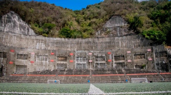 O estádio pertence à organização Cocodrillos e o Caracas FC o utilizou durante o torneio de 2018 (Fonte: @caracas_fc)