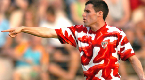 Era conhecida como a camisa de ketchup. Fonte: Getty Images Era conhecida como a camisa de ketchup. Fonte: Getty Images