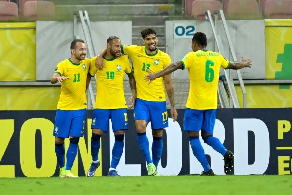 Seleção Brasileira em campo. (Foto: Getty Images)