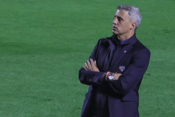 SP - Sao Paulo - 14/08/2021 - BRASILEIRO A 2021, SAO PAULO X GREMIO - Hernan Crespo tecnico do Sao Paulo durante partida contra o Gremio no estadio Morumbi pelo campeonato Brasileiro A 2021. Foto: Marcello Zambrana/AGIF