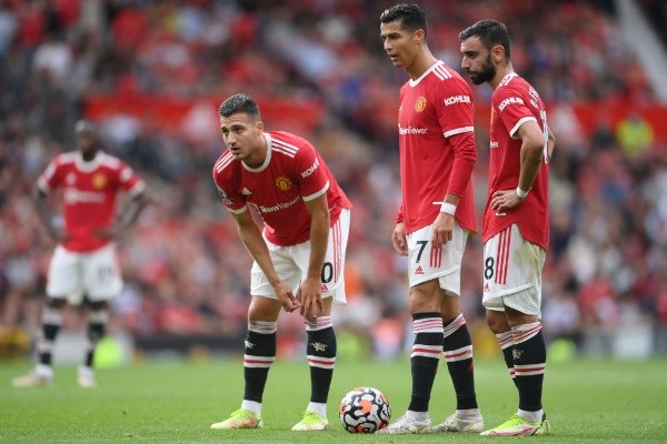 Cristiano Ronaldo em campo pelo Manchester United. (Foto: Getty Images)