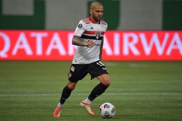 Daniel Alves no São Paulo. (Foto: Getty Images)