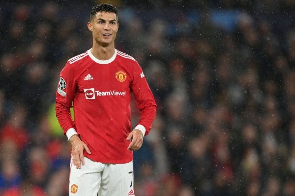 Cristiano Ronaldo em campo pelo Manchester United. (Foto: Getty Images)