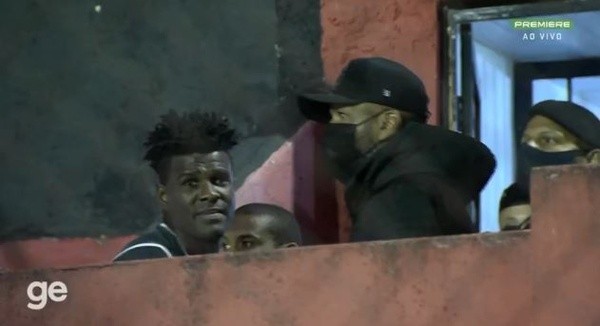 Sandro e Edilson. (Foto: Reprodução TV)