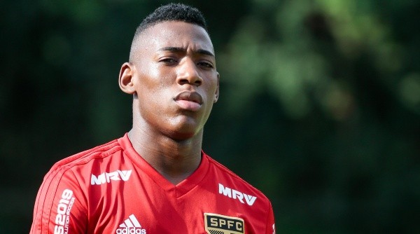 SP - Sao Paulo - 20/02/2019 - Treino do Sao Paulo - Leo durante treino do Sao Paulo no CT Barra Funda. Foto: Marcello Zambrana/AGIF
