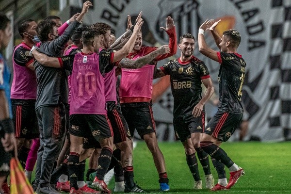 Andreas entrou contra o Santos e ainda marcou um dos gols da vitória