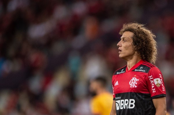 RJ - Rio de Janeiro - 22/09/2021 - LIBERTADORES 2021, FLAMENGO X BARCELONA-EQU - David Luiz jogador do Flamengo durante partida contra o Barcelona-EQU no estadio Maracana pelo campeonato Copa Libertadores 2021. Foto: Thiago Ribeiro/AGIF