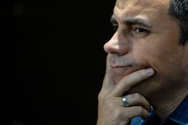 RJ - Rio de Janeiro - 11/01/2017 - Coletiva de imprensa do Flamengo - Rodrigo Caetano durante coletiva de imprensa apos treino de reapresentacao do Flamengo no CT Ninho do Urubu. Foto: Fernando Soutello/AGIF