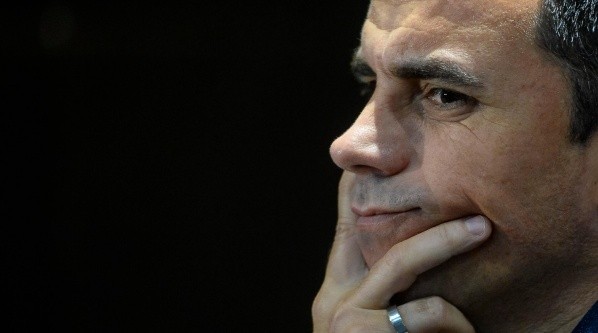 RJ - Rio de Janeiro - 11/01/2017 - Coletiva de imprensa do Flamengo - Rodrigo Caetano durante coletiva de imprensa apos treino de reapresentacao do Flamengo no CT Ninho do Urubu. Foto: Fernando Soutello/AGIF