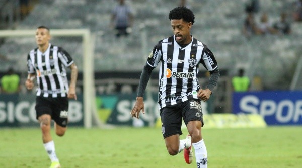 MG - Belo Horizonte - 02/10/2021 - BRASILEIRO A 2021 - ATLETICO-MG X INTERNACIONAL - Keno jogador do Atletico-MG durante partida contra o Internacional no estadio Mineirao pelo campeonato Brasileiro A 2021. Foto: Fernando Moreno/AGIF MG - Belo Horizonte - 02/10/2021 - BRASILEIRO A 2021 - ATLETICO-MG X INTERNACIONAL - Keno jogador do Atletico-MG durante partida contra o Internacional no estadio Mineirao pelo campeonato Brasileiro A 2021. Foto: Fernando Moreno/AGIF