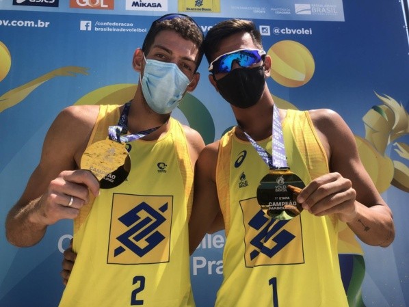 Mateus Dultra e Gabriel Zuliani (Divulgação/CBV)