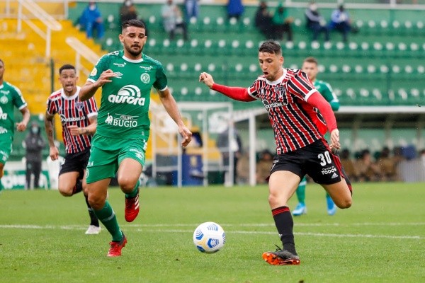 Chapecoense x São Paulo. (Foto: Dinho Zanotto/AGIF)