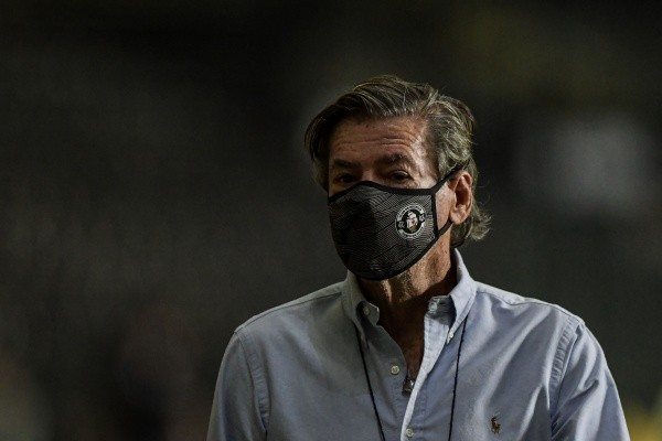 RJ - Rio de Janeiro - 25/02/2021 - BRASILEIRO A 2020, VASCO X GOIAS - Jorge Salgado presidente do Vasco durante partida contra o Goias no estadio Sao Januario pelo campeonato Brasileiro A 2020. Foto: Thiago Ribeiro/AGIF