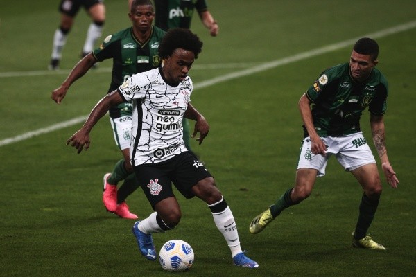 Corinthians em campo. (Foto: Ettore Chiereguini/AGIF) Corinthians em campo. (Foto: Ettore Chiereguini/AGIF)