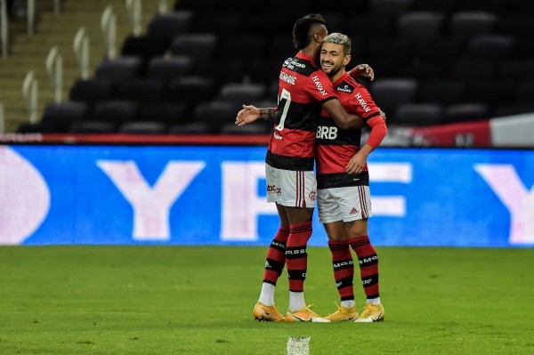 Bruno Henrique e Arrascaeta ficarão um tempo fora de combate pelo Flamengo