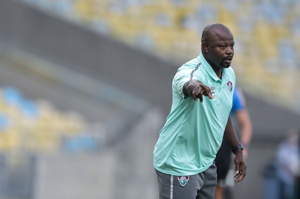 RJ - Rio de Janeiro - 09/10/2021 - BRASILEIRO A 2021, FLUMINENSE X ATLETICO-GO - Marcao tecnico do Fluminense durante partida contra o Atletico-GO no estadio Maracana pelo campeonato Brasileiro A 2021. Foto: Thiago Ribeiro/AGIF RJ - Rio de Janeiro - 09/10/2021 - BRASILEIRO A 2021, FLUMINENSE X ATLETICO-GO - Marcao tecnico do Fluminense durante partida contra o Atletico-GO no estadio Maracana pelo campeonato Brasileiro A 2021. Foto: Thiago Ribeiro/AGIF