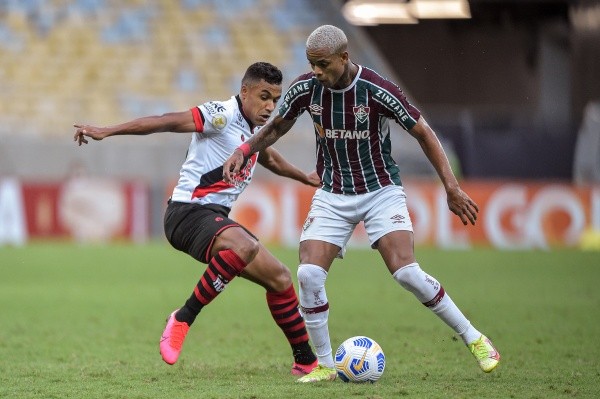 Fluminense em campo pelo Brasileirão. (Foto: Thiago Ribeiro/AGIF) Fluminense em campo pelo Brasileirão. (Foto: Thiago Ribeiro/AGIF)