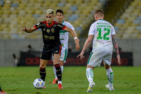 Andreas Pereira foi o destaque do Flamengo