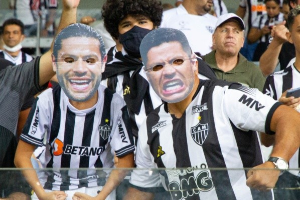 MG - Belo Horizonte - 13/10/2021 - BRASILEIRO A 2021 - ATLETICO-MG X SANTOS - Torcida do Atletico-MG durante partida contra Santos no estadio Mineirao pelo campeonato Brasileiro A 2021. Foto: Fernando Moreno/AGIF