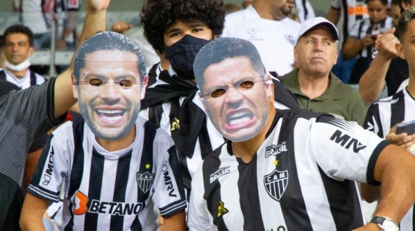 MG - Belo Horizonte - 13/10/2021 - BRASILEIRO A 2021 - ATLETICO-MG X SANTOS - Torcida do Atletico-MG durante partida contra Santos no estadio Mineirao pelo campeonato Brasileiro A 2021. Foto: Fernando Moreno/AGIF
