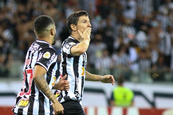 Nacho Fernandez comemorando gol. (Foto: Fernando Moreno/AGIF) Nacho Fernandez comemorando gol. (Foto: Fernando Moreno/AGIF)