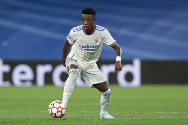 Vini Jr é um dos maiores destaques do Real Madrid na temporada (Foto: Gonzalo Arroyo Moreno/Getty Images)