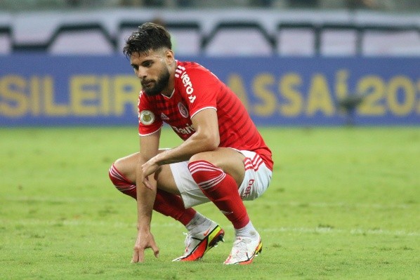 MG - Belo Horizonte - 02/10/2021 - BRASILEIRO A 2021 - ATLETICO-MG X INTERNACIONAL - Yuri Alberto jogador do Internacional durante partida contra o Atletico-MG no estadio Mineirao pelo campeonato Brasileiro A 2021. Foto: Fernando Moreno/AGIF