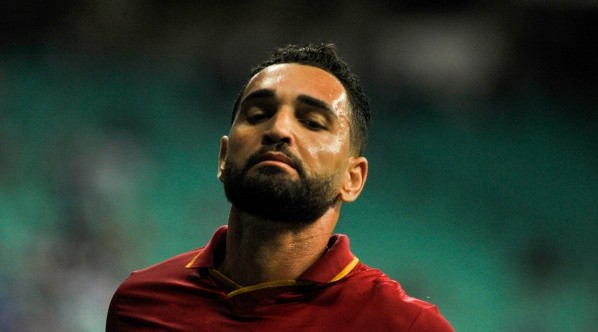 BA - Salvador - 12/10/2021 - BRASILEIRO A 2021, BAHIA X PALMEIRAS - Gilberto jogador do Bahia durante partida contra o Palmeiras no estadio Arena Fonte Nova pelo campeonato Brasileiro A 2021. Foto: Jhony Pinho/AGIF