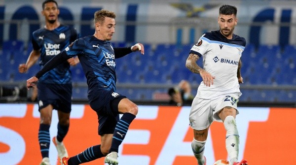 Valentin Rongier Olympique de Marseille Lazio Valentin Rongier Olympique de Marseille Lazio