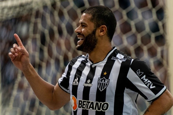 MG - Belo Horizonte - 24/10/2021 - BRASILEIRO A 2021 - ATLETICO MG X CUIABA - Hulk jogador do Atletico-MG comemora seu gol durante partida contra o Cuiaba no estadio Mineirao pelo campeonato Brasileiro A 2021. Foto: Alessandra Torres/AGIF