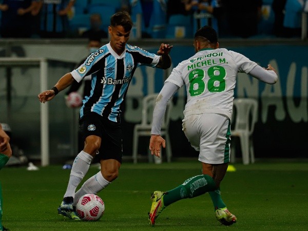 Grêmio em campo contra o Juventude. (Foto: Maxi Franzoi/AGIF) Grêmio em campo contra o Juventude. (Foto: Maxi Franzoi/AGIF)