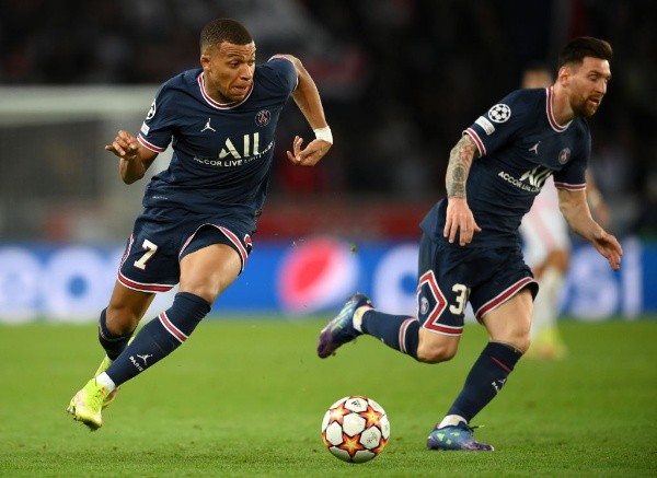 PSG em campo contra o Lille. (Foto: Getty Images)