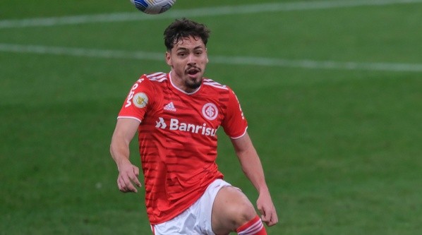 SP - Sao Paulo - 03/07/2021 - BRASILEIRO A 2021, CORINTHIANS X INTERNACIONAL - Mauricio jogador do Internacional durante partida contra o Corinthians no estadio Arena Corinthians pelo campeonato Brasileiro A 2021. Foto: Marcello Zambrana/AGIF