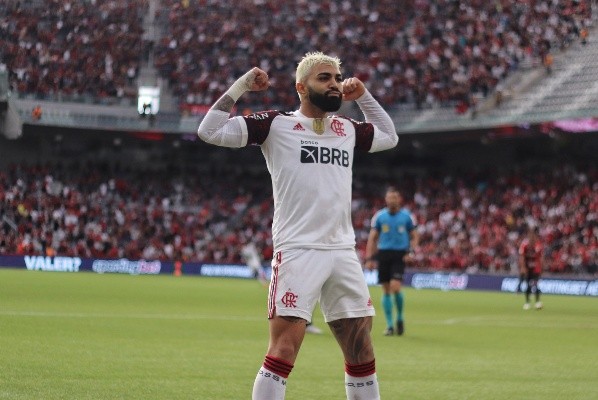 Gabigol encerrou jejum de nove jogos e chegou a 99 gols pelo Flamengo