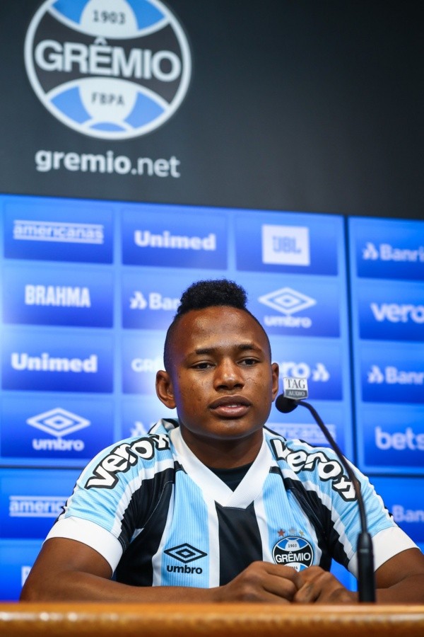 Lucas Uebel/Grêmio - Campaz: Sem gols até o momento com a camisa gremista