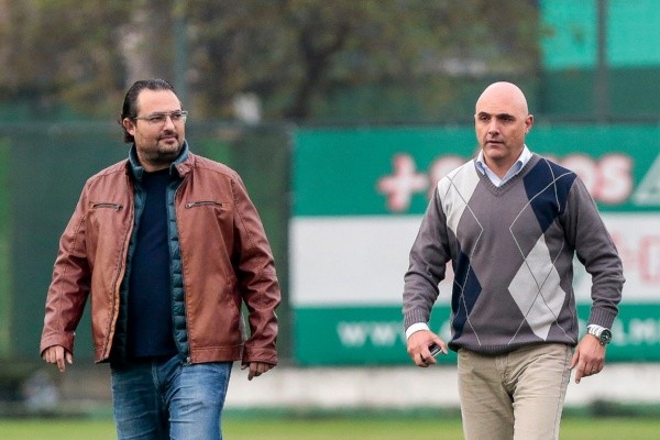 Ale Cabral/AGIF – Mattos e Galiotte em treino do elenco palestrino na Academia, em 2017