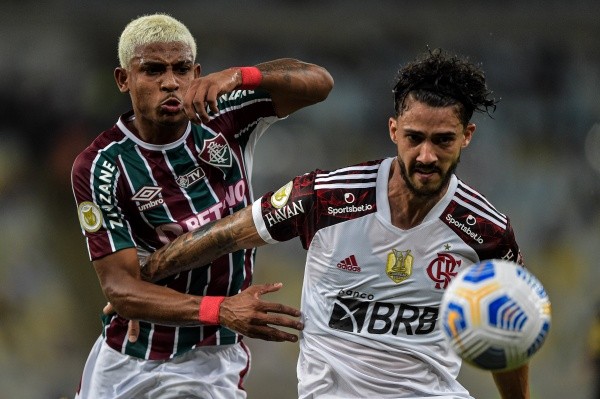 John Kennedy foi destaque, com dois gols, em seu primeiro Fla-Flu como profissional